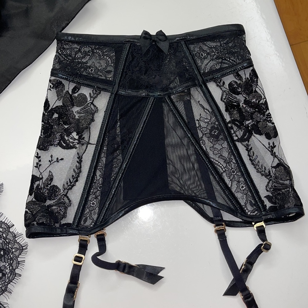 COPY - Honey Birdette Whitney Corset Garter Belt